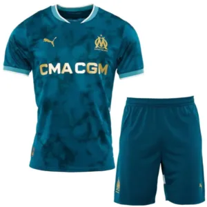 Marsella Conjunto 2024 2025 Segunda Azul - Tuta Marsella | escamisetasfutbol