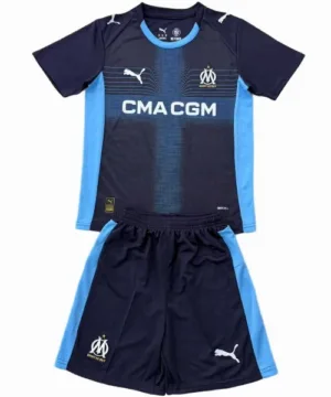 Marsella Conjunto 2025 2026 Segunda Azul - Tuta Marsella | escamisetasfutbol