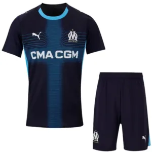 Marsella Conjunto 2025 2026 Segunda Azul - Tuta Marsella | escamisetasfutbol