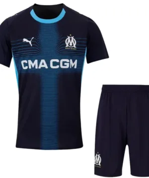 Marsella Conjunto 2025 2026 Segunda Azul - Tuta Marsella | escamisetasfutbol