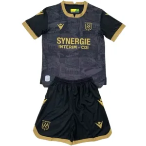 FC Nantes Conjunto 2024 2025 Segunda Negro - Fc Nantes 2026 | escamisetasfutbol