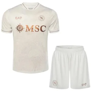 SSC Napoli Conjunto 2025 2026 Segunda Amarillo - Ssc Napoli Equipacion | escamisetasfutbol