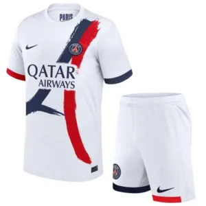 Paris Saint Germain Conjunto 2024 2025 Segunda Blanco - Maglia Paris Saint Germain | escamisetasfutbol