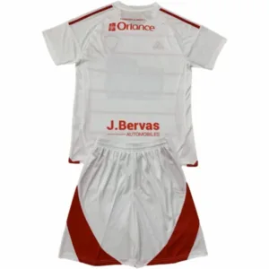 Stade Brestois Conjunto 2024 2025 Segunda Blanco - Stade Brestois Equipacion | escamisetasfutbol