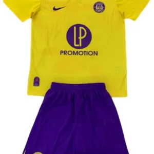 Toulouse FC Conjunto 2024 2025 Segunda Amarillo - Equipacion Toulouse Fc | escamisetasfutbol