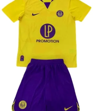 Toulouse FC Conjunto 2024 2025 Segunda Amarillo - Equipacion Toulouse Fc | escamisetasfutbol