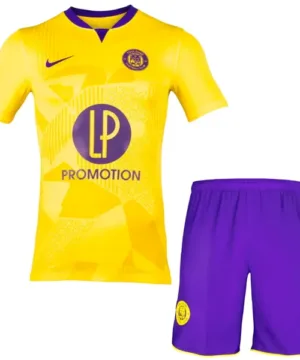 Toulouse FC Conjunto 2024 2025 Segunda Amarillo - Equipacion Toulouse Fc | escamisetasfutbol