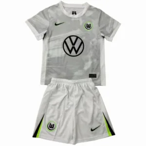 VfL Wolfsburgo Conjunto 2025 2026 Segunda Blanco - Vfl Wolfsburgo Equipacion | escamisetasfutbol
