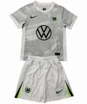 VfL Wolfsburgo Conjunto 2025 2026 Segunda Blanco - Vfl Wolfsburgo Equipacion | escamisetasfutbol
