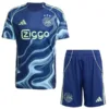 Ajax Niños Conjunto 2025 2026 Segunda Azul - Ajax Niños Barata | escamisetasfutbol