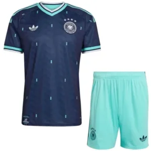 Alemania Niños Conjunto 2026 Segunda Azul - Equipacion Alemania Niños | escamisetasfutbol