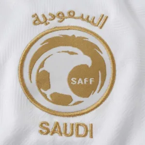 Arabia Saudita Niños Conjunto 2026 Segunda Blanco - Arabia Saudita Niños Barata | escamisetasfutbol