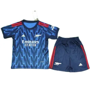 Arsenal Niños Conjunto 2025 2026 Segunda Azul - Equipacion Arsenal Niños | escamisetasfutbol