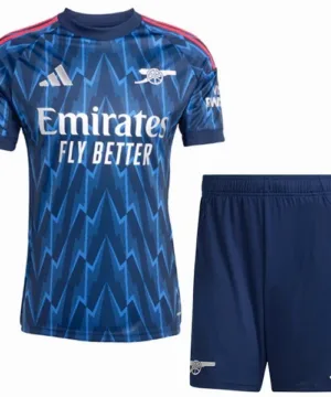 Arsenal Niños Conjunto 2025 2026 Segunda Azul - Equipacion Arsenal Niños | escamisetasfutbol