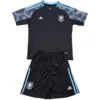 Aston Villa Niños Conjunto 2025 2026 Segunda Negro - Tuta Aston Villa Niños | escamisetasfutbol