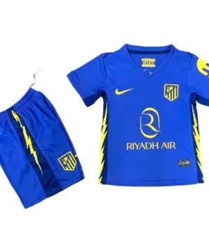 Atlético Madrid Niños Conjunto 2025 2026 Segunda Púrpura - Equipacion Atletico Madrid Niños | escamisetasfutbol