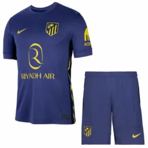 Atlético Madrid Niños Conjunto 2025 2026 Segunda Púrpura - Equipacion Atletico Madrid Niños | escamisetasfutbol