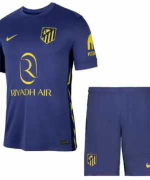 Atlético Madrid Niños Conjunto 2025 2026 Segunda Púrpura - Equipacion Atletico Madrid Niños | escamisetasfutbol