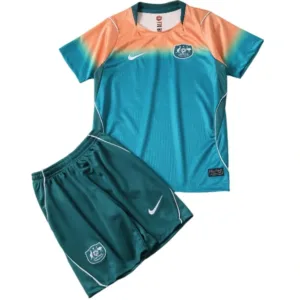 Australia Niños Conjunto 2026 Segunda Verde - Australia Niños Barata | escamisetasfutbol