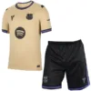 FC Barcelona Niños Conjunto 2025 2026 Segunda Amarillo - Equipacion Fc Barcelona Niños | escamisetasfutbol