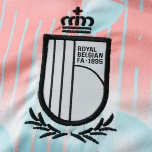 Bélgica Niños Conjunto 2026 Segunda Rosa - Bélgica Niños Barata | escamisetasfutbol
