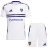Boca Juniors Niños Conjunto 2024 2025 Segunda Blanco - Tuta Boca Juniors Niños | escamisetasfutbol