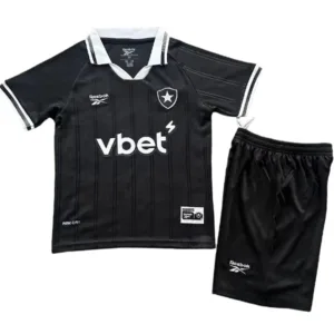 Botafogo Niños Conjunto 2025 2026 Segunda Negro - Tuta Botafogo Niños | escamisetasfutbol