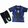 Brasil Niños Conjunto 2026 Segunda Azul - Equipacion Brasil Niños | escamisetasfutbol
