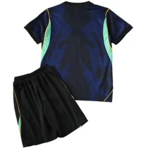 Brasil Niños Conjunto 2026 Segunda Azul - Equipacion Brasil Niños | escamisetasfutbol