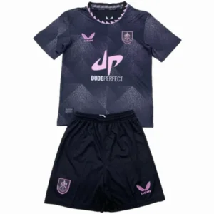 Burnley FC Niños Conjunto 2024 2025 Segunda Negro - Tuta Burnley FC Niños | escamisetasfutbol