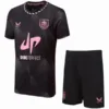 Burnley FC Niños Conjunto 2024 2025 Segunda Negro - Tuta Burnley FC Niños | escamisetasfutbol