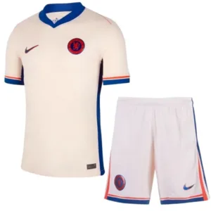 Chelsea Niños Conjunto 2024 2025 Segunda Blanco - Equipacion Chelsea Niños | escamisetasfutbol