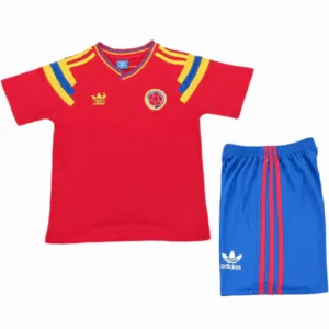 Colombia Niños Conjunto Segunda Rojo - Colombia Niños Barata | escamisetasfutbol