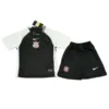 Corinthians Paulista Niños Conjunto 2025 2026 Segunda Negro - Tuta Corinthians Paulista Niños | escamisetasfutbol