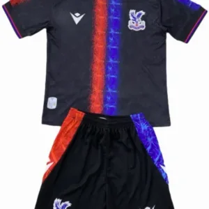 Crystal Palace Niños Conjunto 2024 2025 Segunda Negro - Tuta Crystal Palace Niños | escamisetasfutbol