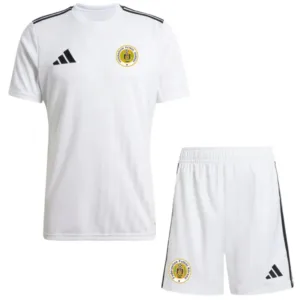 Curazao Niños Conjunto 2026 Segunda Blanco - Curazao Niños Barata | escamisetasfutbol