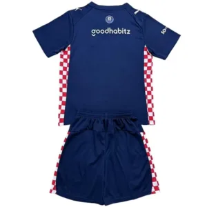 PSV Eindhoven Niños Conjunto 2025 2026 Segunda Azul - PSV Eindhoven Niños Barata | escamisetasfutbol