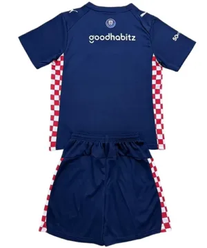 PSV Eindhoven Niños Conjunto 2025 2026 Segunda Azul - PSV Eindhoven Niños Barata | escamisetasfutbol
