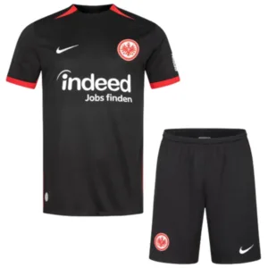 Eintracht Frankfurt Niños Conjunto 2024 2025 Segunda Negro - Tuta Eintracht Frankfurt Niños | escamisetasfutbol
