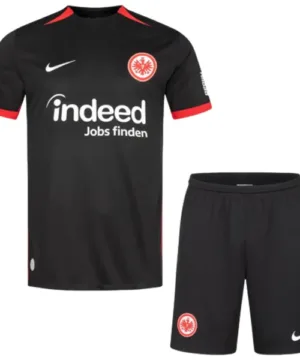 Eintracht Frankfurt Niños Conjunto 2024 2025 Segunda Negro - Tuta Eintracht Frankfurt Niños | escamisetasfutbol