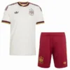 España Niños Conjunto 2026 Segunda Amarillo - España Niños Barata | escamisetasfutbol