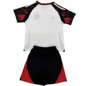 Flamengo Niños Conjunto 2025 2026 Segunda Blanco - Tuta Flamengo Niños | escamisetasfutbol