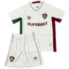 Fluminense Niños Conjunto 2025 2026 Segunda Blanco - Tuta Fluminense Niños | escamisetasfutbol