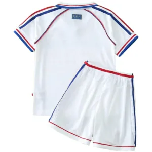 Francia Niños Conjunto Segunda Blanco - Equipacion Francia Niños | escamisetasfutbol