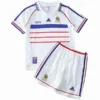 Francia Niños Conjunto Segunda Blanco - Equipacion Francia Niños | escamisetasfutbol