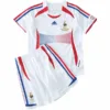 Francia Niños Conjunto 2006 Segunda Blanco - Equipacion Francia Niños | escamisetasfutbol