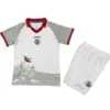 Haití Niños Conjunto 2026 Segunda Blanco - Haití Niños Barata | escamisetasfutbol
