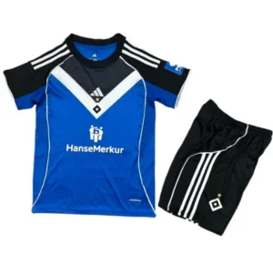 Hamburgo S.V Niños Conjunto 2025 2026 Segunda Azul - Tuta Hamburgo S.V Niños | escamisetasfutbol