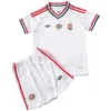 Hungría Niños Conjunto 2026 Segunda Blanco - Hungría Niños Barata | escamisetasfutbol