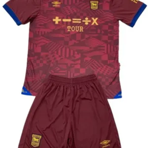 Ipswich Town Niños Conjunto 2024 2025 Segunda Rojo - Tuta Ipswich Town Niños | escamisetasfutbol